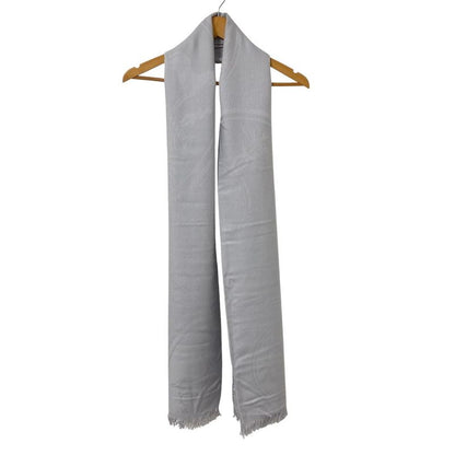 Hermes New Bliss Cashmere Silk Shawl Greenage Gray