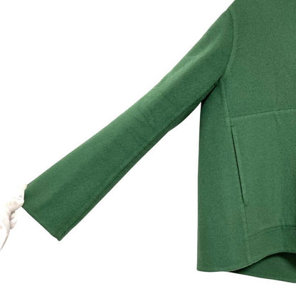 Hermes 100% Cashmere Jacket 34 Green