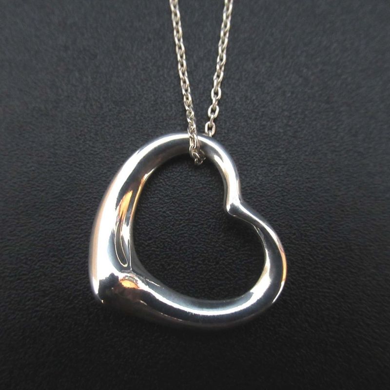 Tiffany & Co. Elsa Peretti Open Heart Large Necklace Pendant