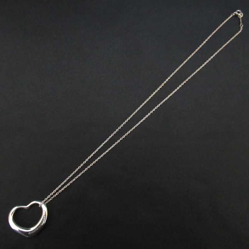 Tiffany & Co. Elsa Peretti Open Heart Large Necklace Pendant