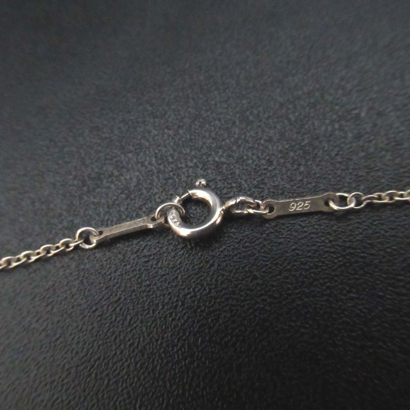 Tiffany & Co. Elsa Peretti Open Heart Necklace Pendant Silver