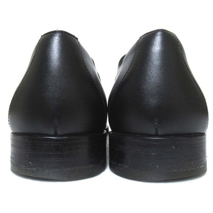 Hermes Boris Single Monk Strap Shoes 39 Black