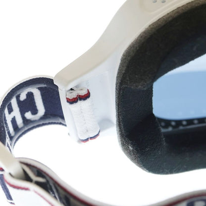 Dior Pre Owned Ski Goggles White Black