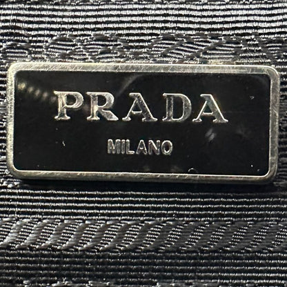 Prada Nylon 2-Way Shoulder Bag Black