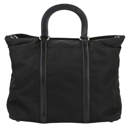 Prada Nylon 2-Way Shoulder Bag Black