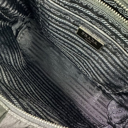 Prada Nylon 2-Way Shoulder Bag Black