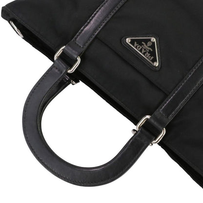 Prada Nylon 2-Way Shoulder Bag Black