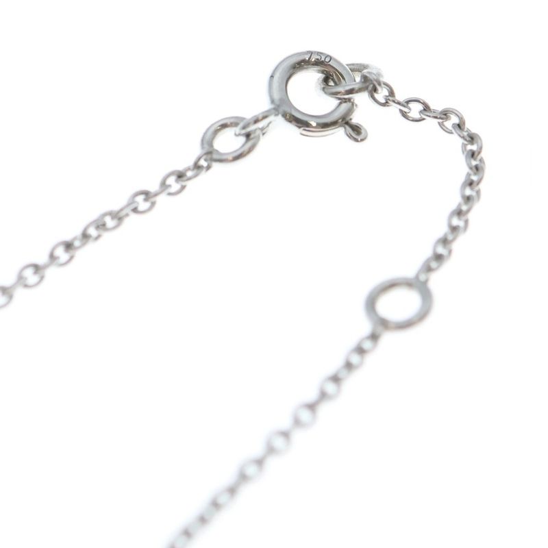 Hermes Amulet Constance Logo Bag Motif Necklace White Gold Diamond 18K
