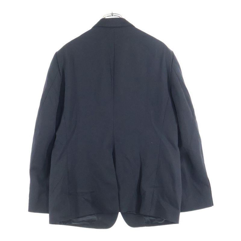 Celine Diagonal Wool Classic Single Tailored Jacket Black