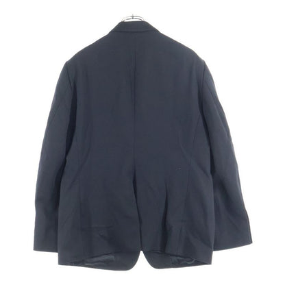 Celine Diagonal Wool Classic Single Tailored Jacket Black