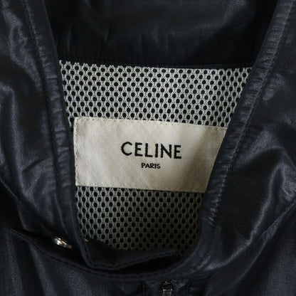 Celine Dash Snow Jacket Zip Up Lightweight Nylon Black