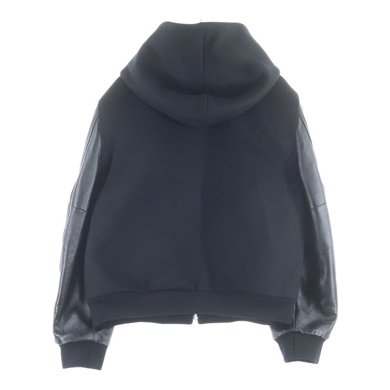 Celine Double Face Teddy Jacket Black