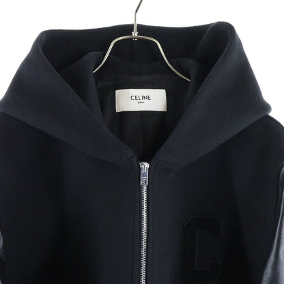Celine Double Face Teddy Jacket Black