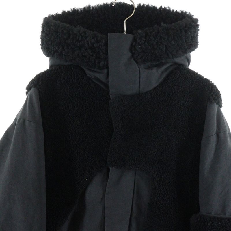 Louis Vuitton Boa Switching Down Coat Boa Cutting