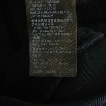 Balenciaga Midi Amfit Pullover Hoodie Black