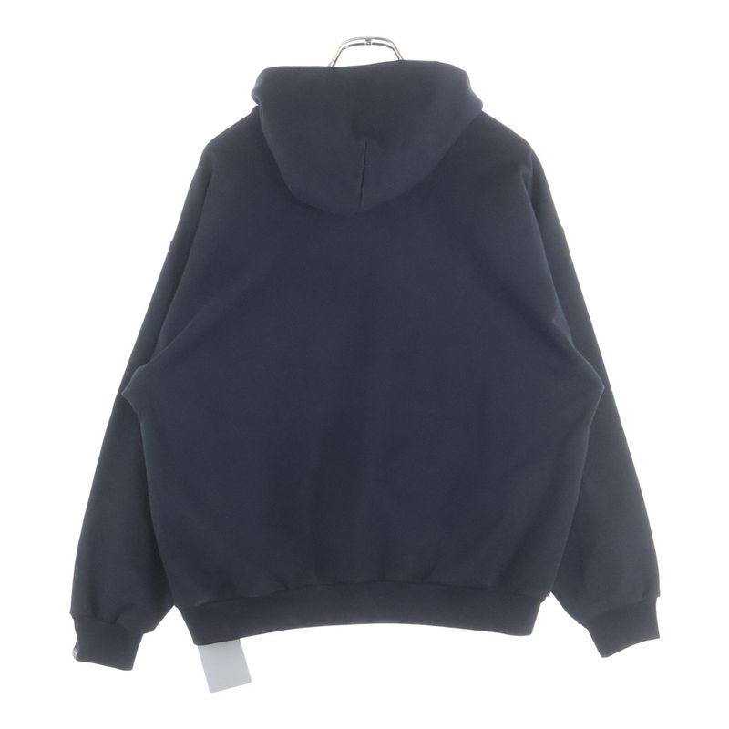 Balenciaga Midi Amfit Pullover Hoodie Black