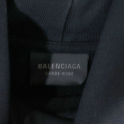 Balenciaga Midi Amfit Pullover Hoodie Black