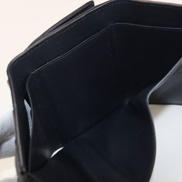 Bottega Veneta Intrecciato Trifold Wallet Leather