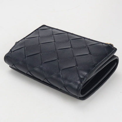 Bottega Veneta Intrecciato Trifold Wallet Leather
