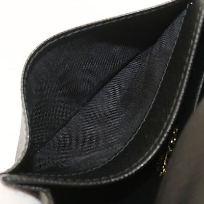 Prada Sapphia Leather Business Card Holder