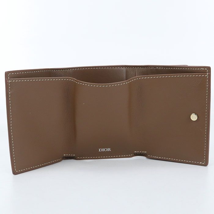 Dior CD Diamond Trifold Wallet