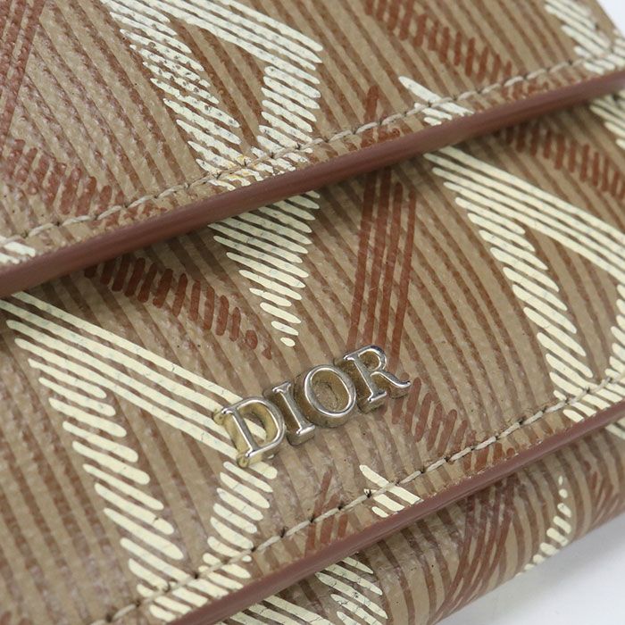 Dior CD Diamond Trifold Wallet