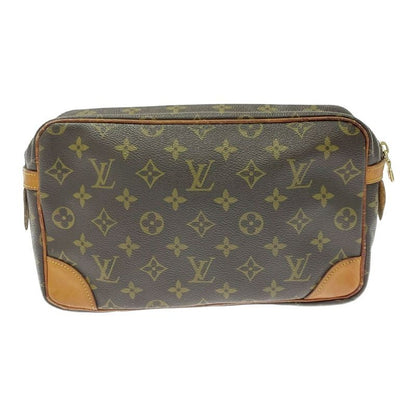 Louis Vuitton Monogram Compiegne 28 Second Bag Brown