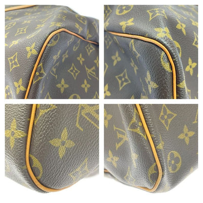 Louis Vuitton Monogram Keepall 60 Boston Bag Brown