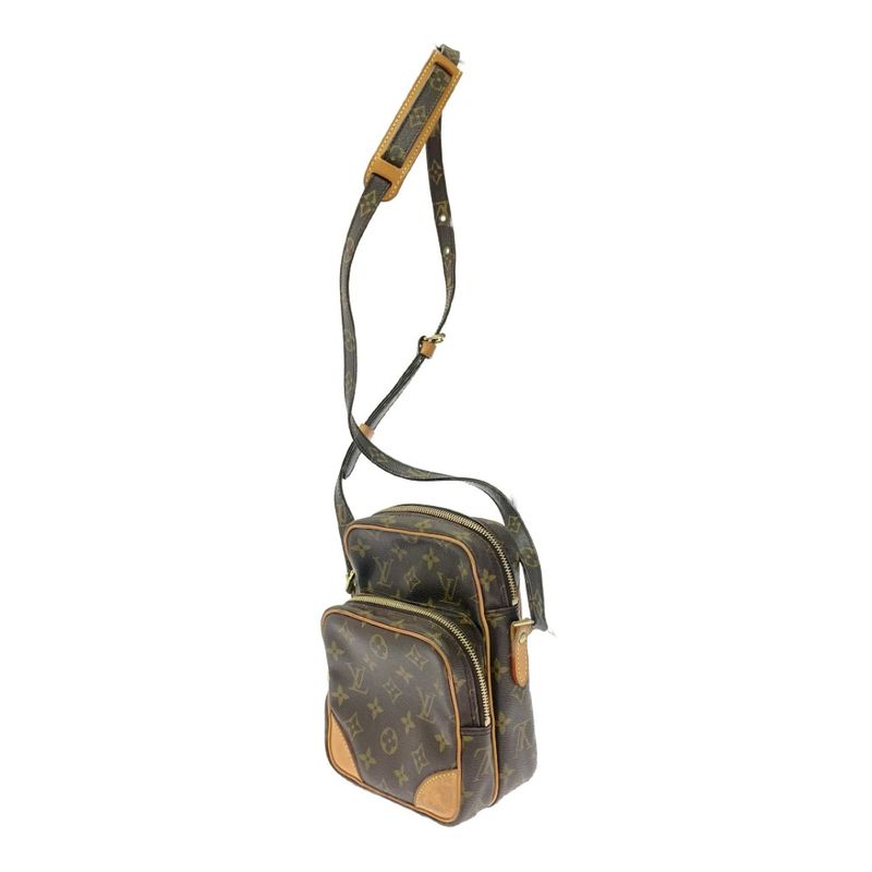 Louis Vuitton Monogram Amazon Shoulder Bag Brown