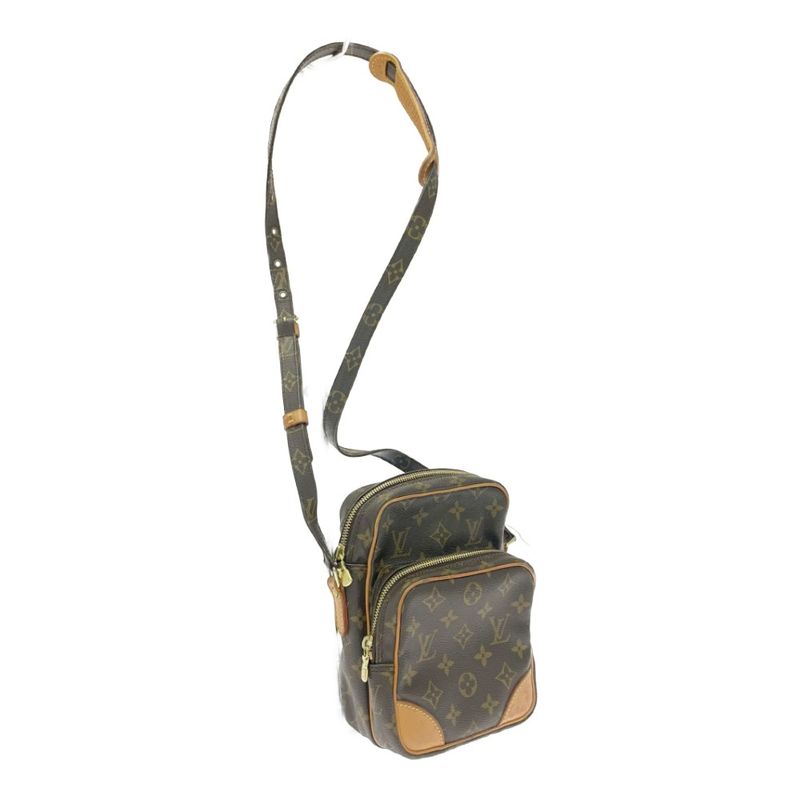 Louis Vuitton Monogram Amazon Shoulder Bag Brown