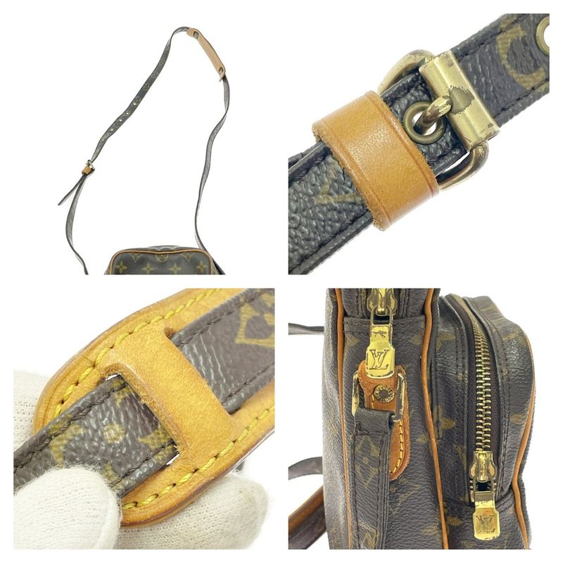 Louis Vuitton Monogram Amazon Shoulder Bag Brown
