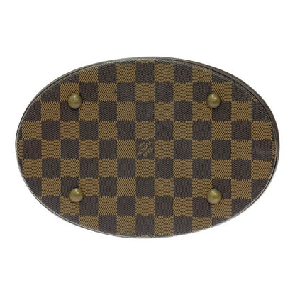 Louis Vuitton Damier Marais Shoulder Bag Brown