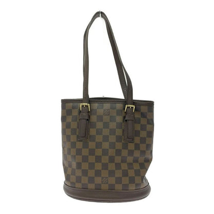 Louis Vuitton Damier Marais Shoulder Bag Brown