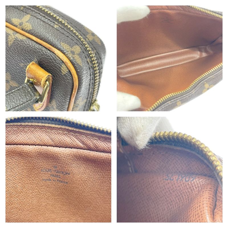 Louis Vuitton Monogram Pochette Marly Bandouliere Brown