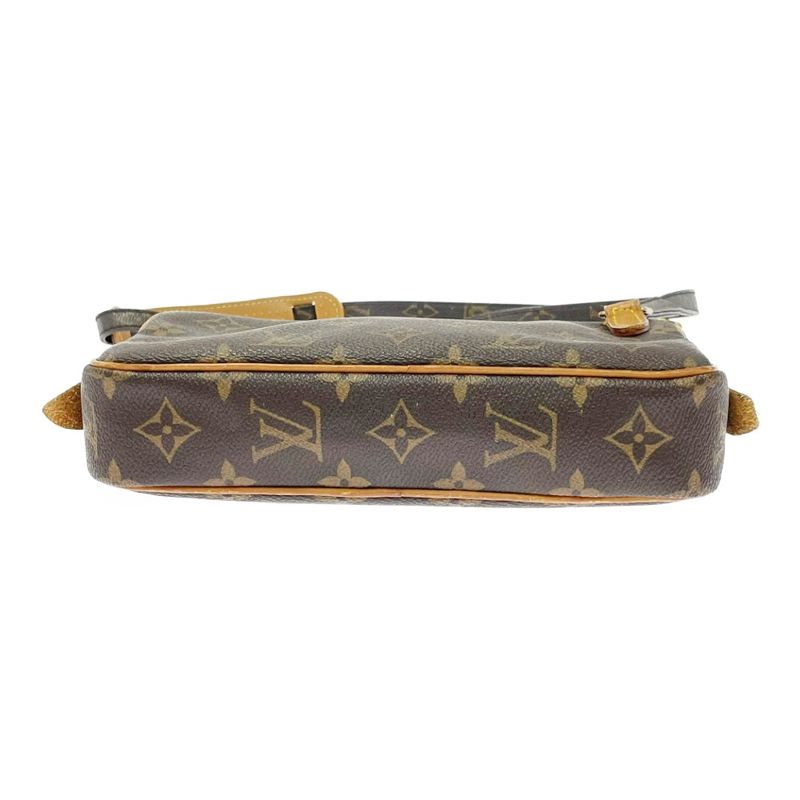 Louis Vuitton Monogram Pochette Marly Bandouliere Brown