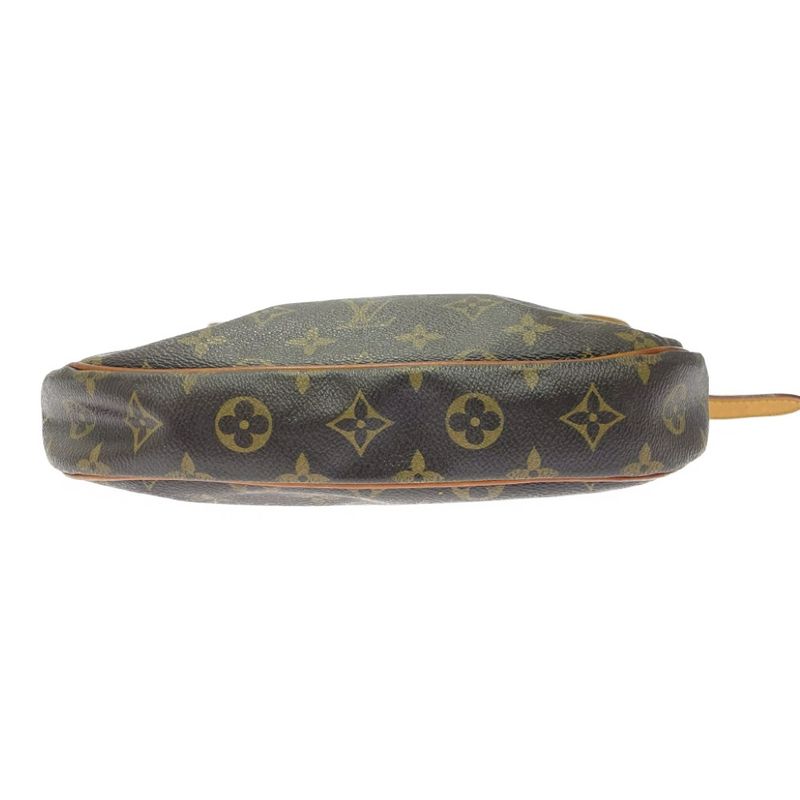 Louis Vuitton Monogram Odeon PM Shoulder Bag Brown