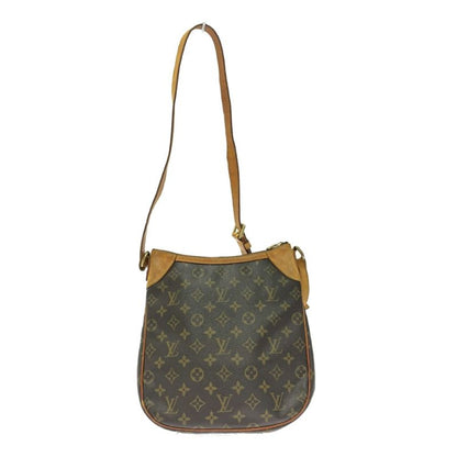 Louis Vuitton Monogram Odeon PM Shoulder Bag Brown