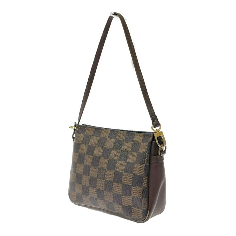 Louis Vuitton Damier Trousse Makeup Pouch Brown