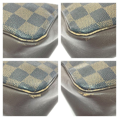 Louis Vuitton Damier Trousse Makeup Pouch Brown
