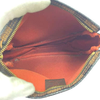 Louis Vuitton Damier Trousse Makeup Pouch Brown