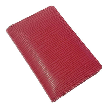 Louis Vuitton Epi Leather Organizer de Poche Card Case Rouge
