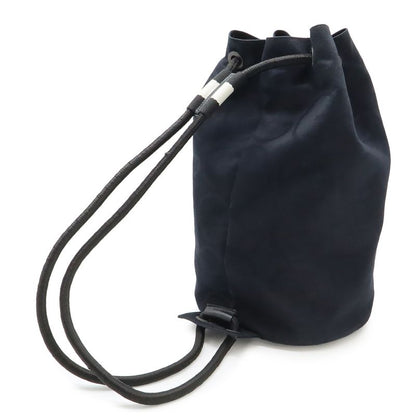Gucci GG Logo Marine Shoulder Bag One Semi Drawstring