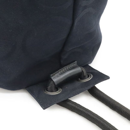 Gucci GG Logo Marine Shoulder Bag One Semi Drawstring