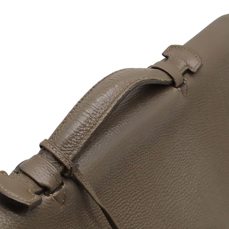 Hermes Sac a Depeches 41 Business Bree Fakesu Document Purse Togo Leather