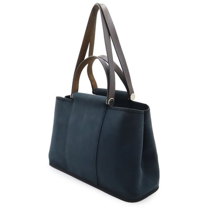 Hermes Kaback Elan PM Tote 2-Way Shoulder Bag Toile Officier Leather