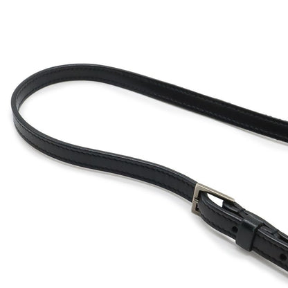 Saint Laurent Paris YSL Shoulder Bag Crossbody Stitch Quilted Leather Black