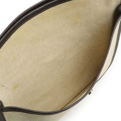 Hermes Evelyne II 2 PM Shoulder Bag Crossbody Shoulder Toile Ash Leather