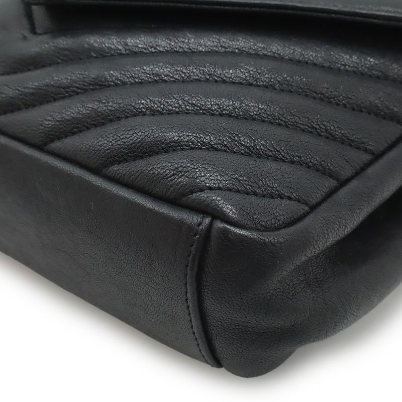Saint Laurent Paris YSL Yves Carre Handbag 2-Way Chain