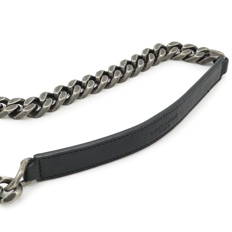 Saint Laurent Paris YSL Yves Carre Handbag 2-Way Chain