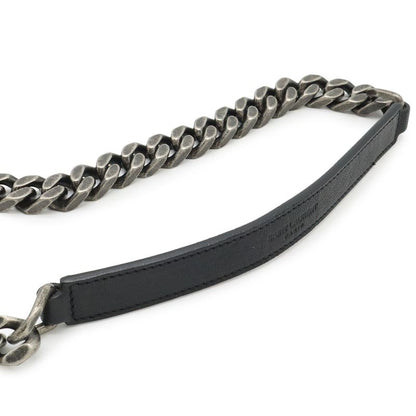 Saint Laurent Paris YSL Yves Carre Handbag 2-Way Chain